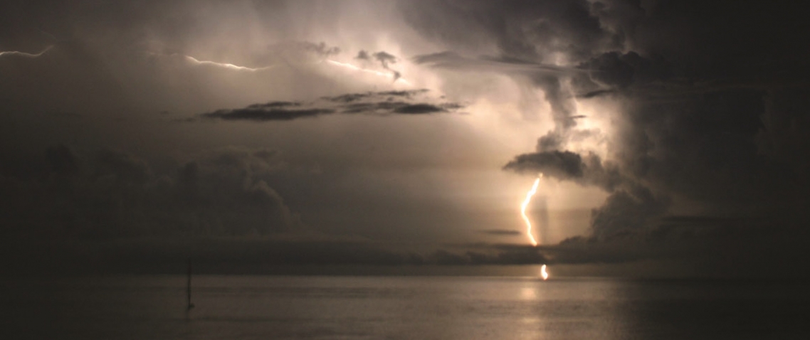 Vista del Relampago del Catatumbo 